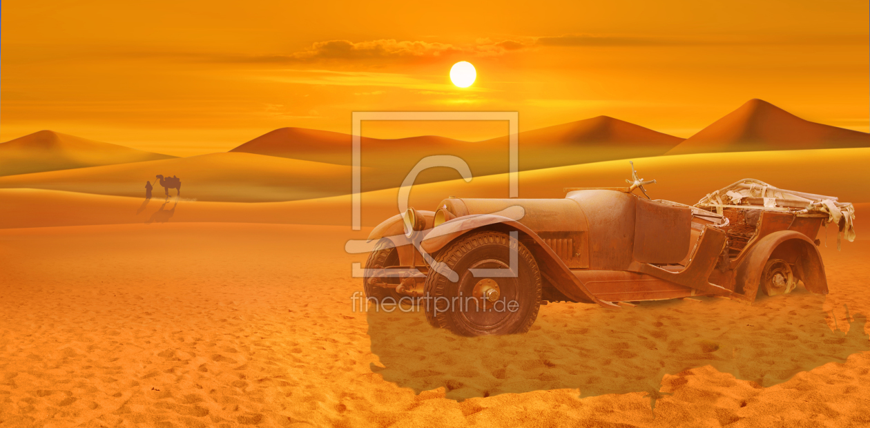 Bild-Nr.: 11139048 Wrack in der Wüste erstellt von Mausopardia