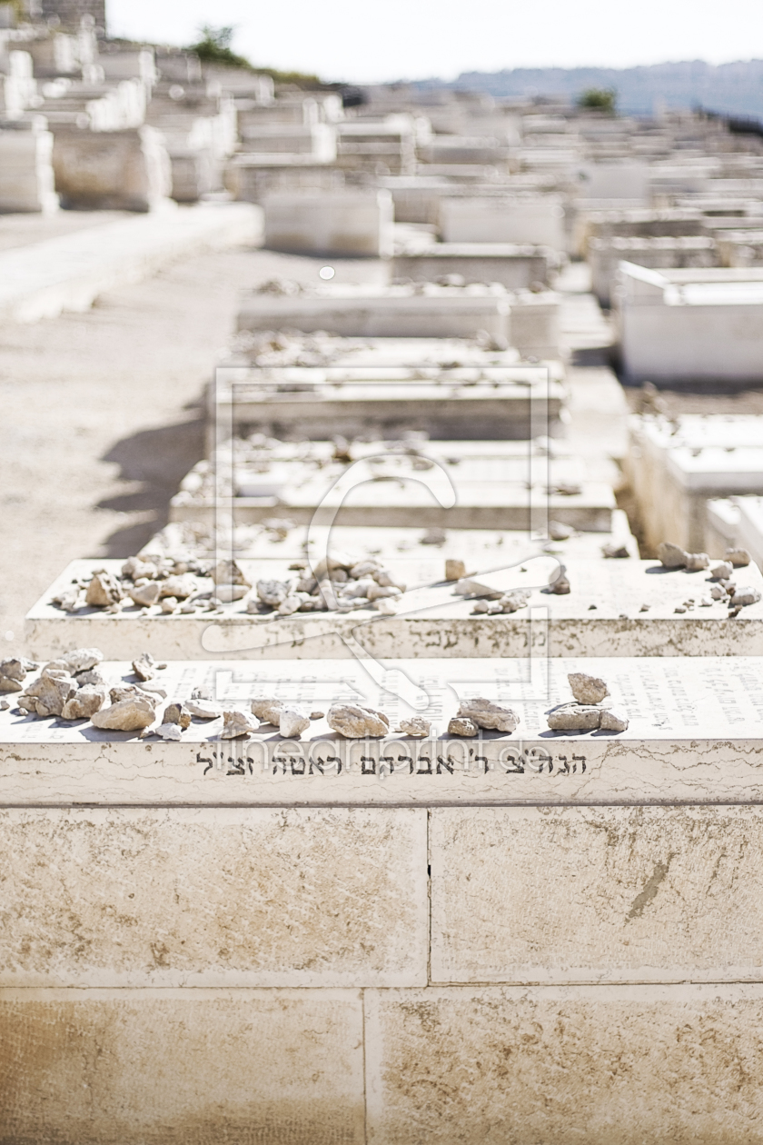 Bild-Nr.: 11410144 Gräberreihe Jerusalem erstellt von Nik134