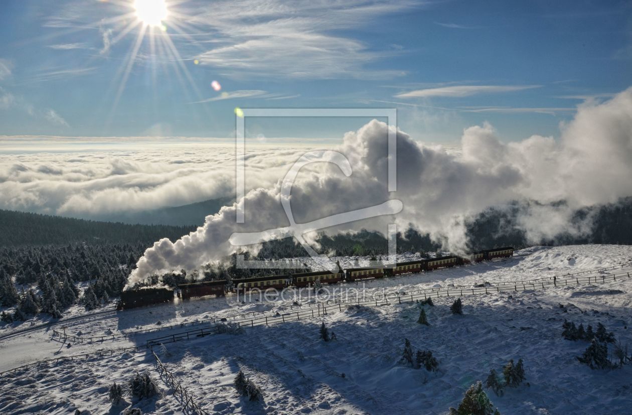 Bild-Nr.: 11415389 Harzquerbahn im Winter erstellt von hdrpix