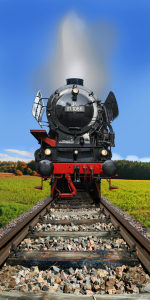 Bild-Nr: 10281129 Alte Dampflokomotive Model 011066 Erstellt von: Mausopardia