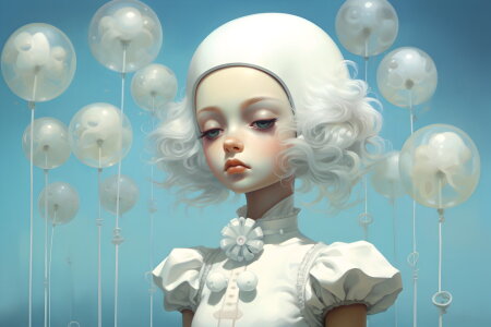 Bild-Nr: 12821306 Ballonmädchen Erstellt von: Heike  Hultsch